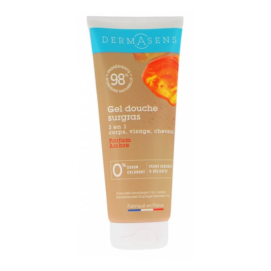 Dermasens Gel Douche Surgras Ambre 200ml