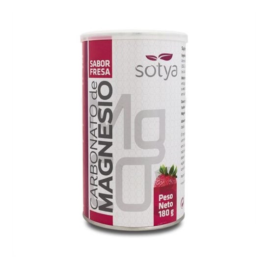 Sotya carbonato de magnesio fresa 180g