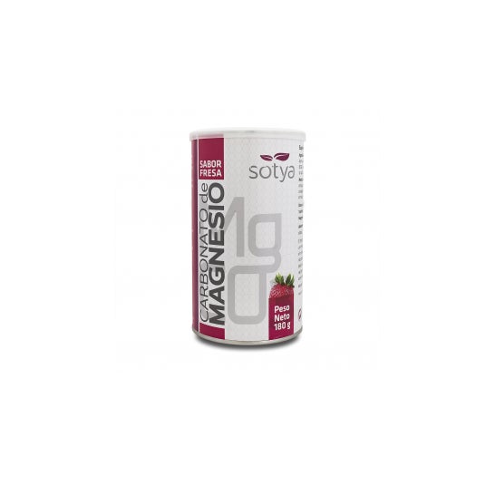 Sotya carbonato de magnesio fresa 180g