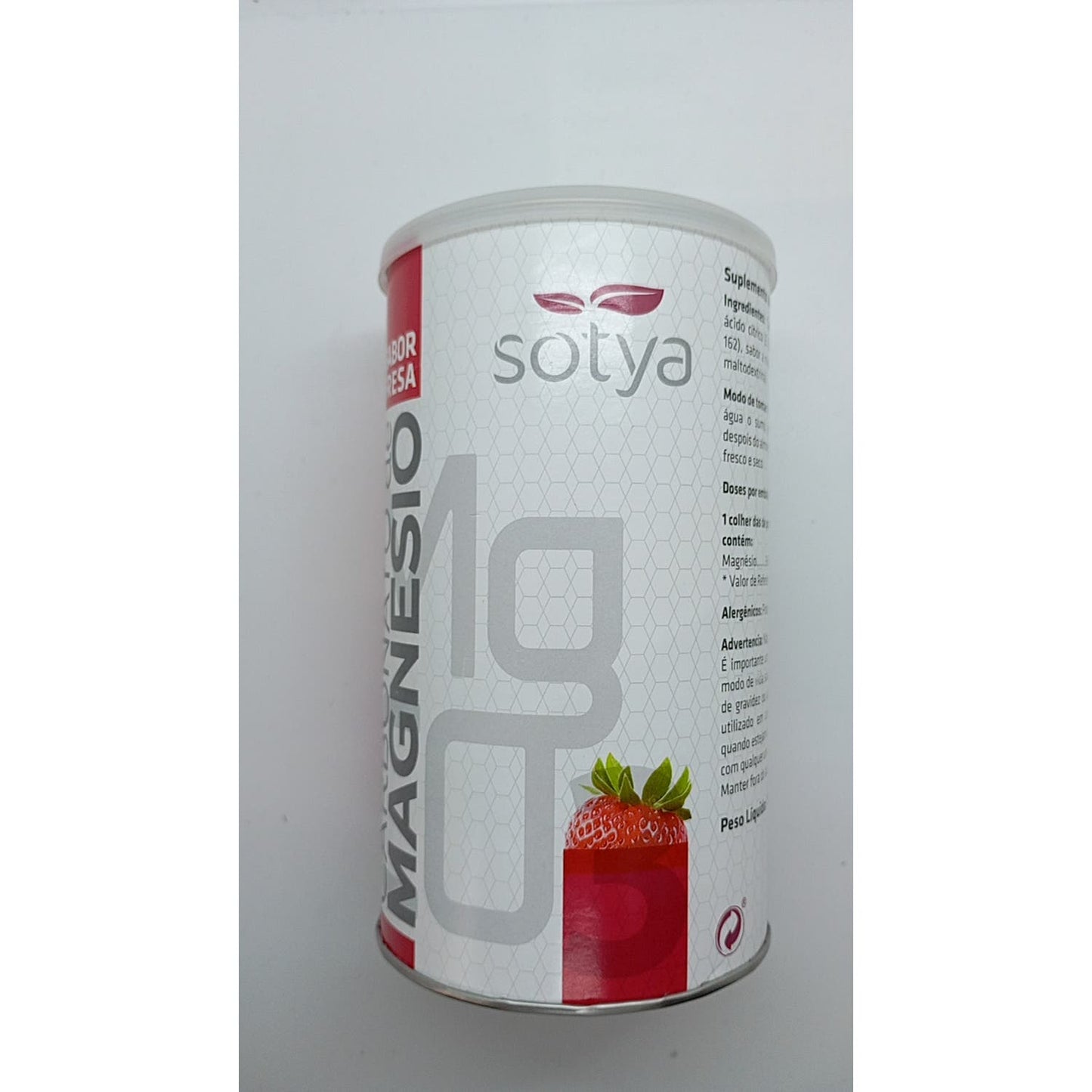 Sotya carbonato de magnesio fresa 180g