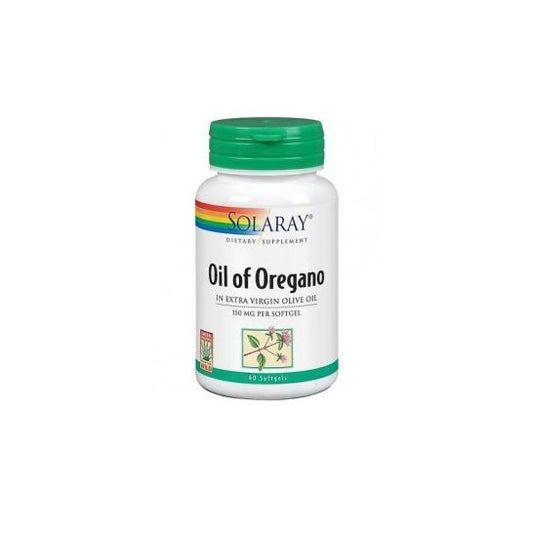 Solaray Aceite De Oregano 60 Perlas