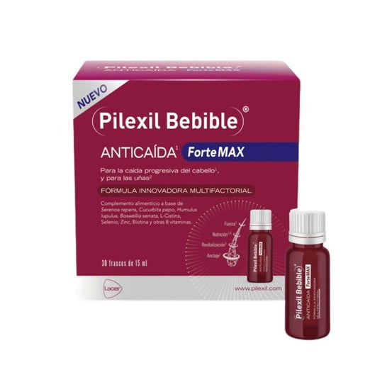 Pilexil Bebible Anticaída Forte Max 30uds
