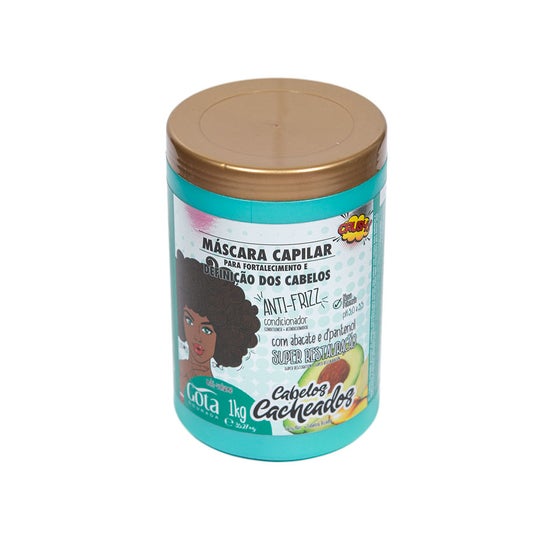 Gota Dourada Mascarilla Fortalecedora Cabello Rizado 1000 g