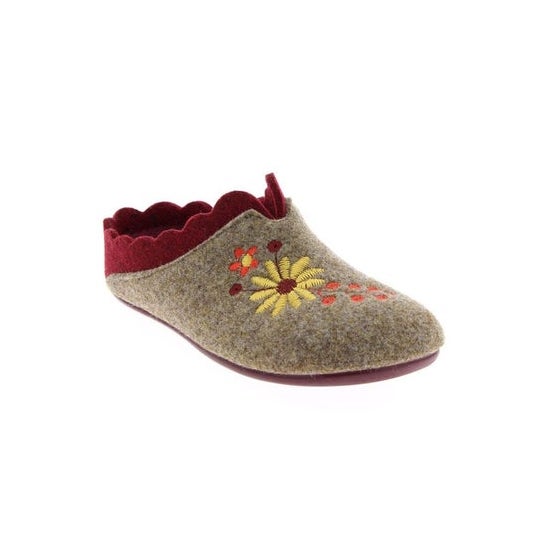 Podowell Pantufla Luisa Beige Talla 39 1 Par