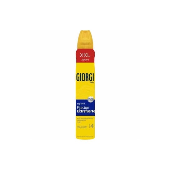 Giorgi Espuma Fijadora Nº4 Fijación Extrafuerte XXL 250 ml