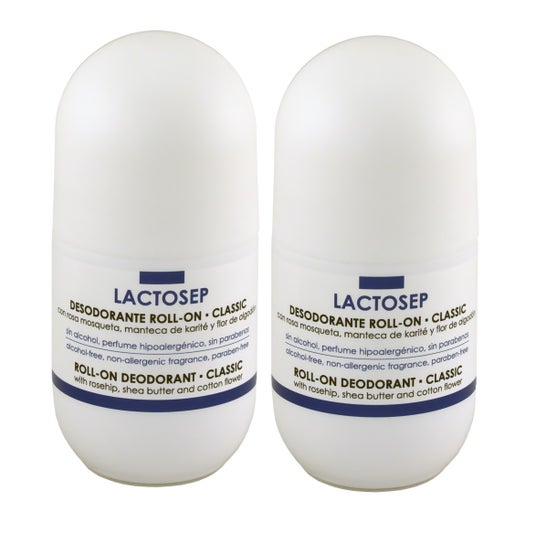 Lactosep Pack Desodorante Alumbre 2x75 ml