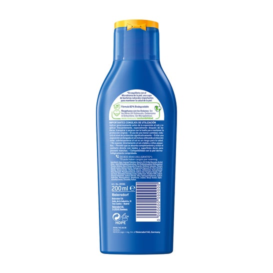 Nivea Sun Protege Hidrata Leche Solar SPF30 200ml
