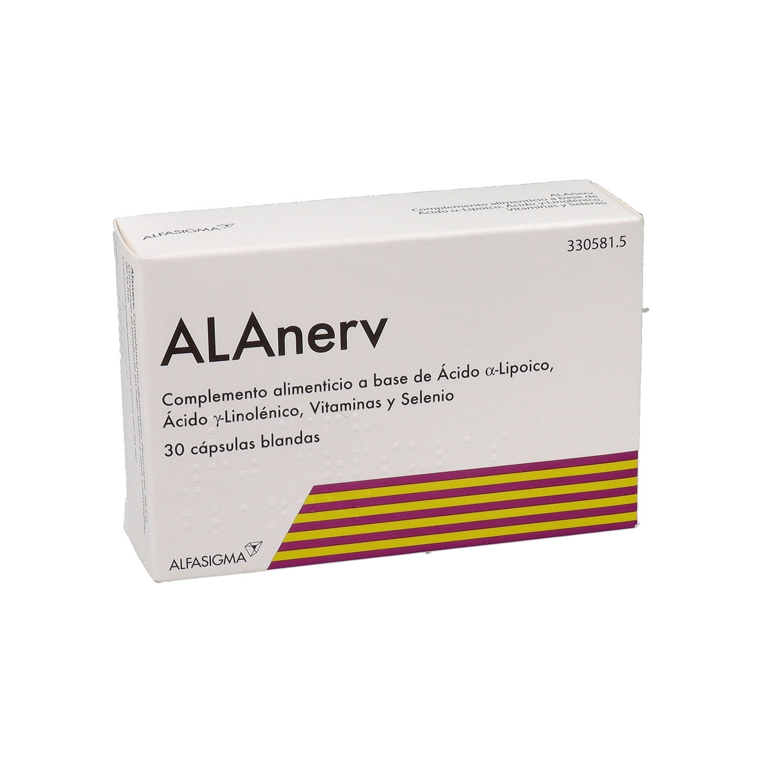 ALAnerv 30 cápsulas blandas
