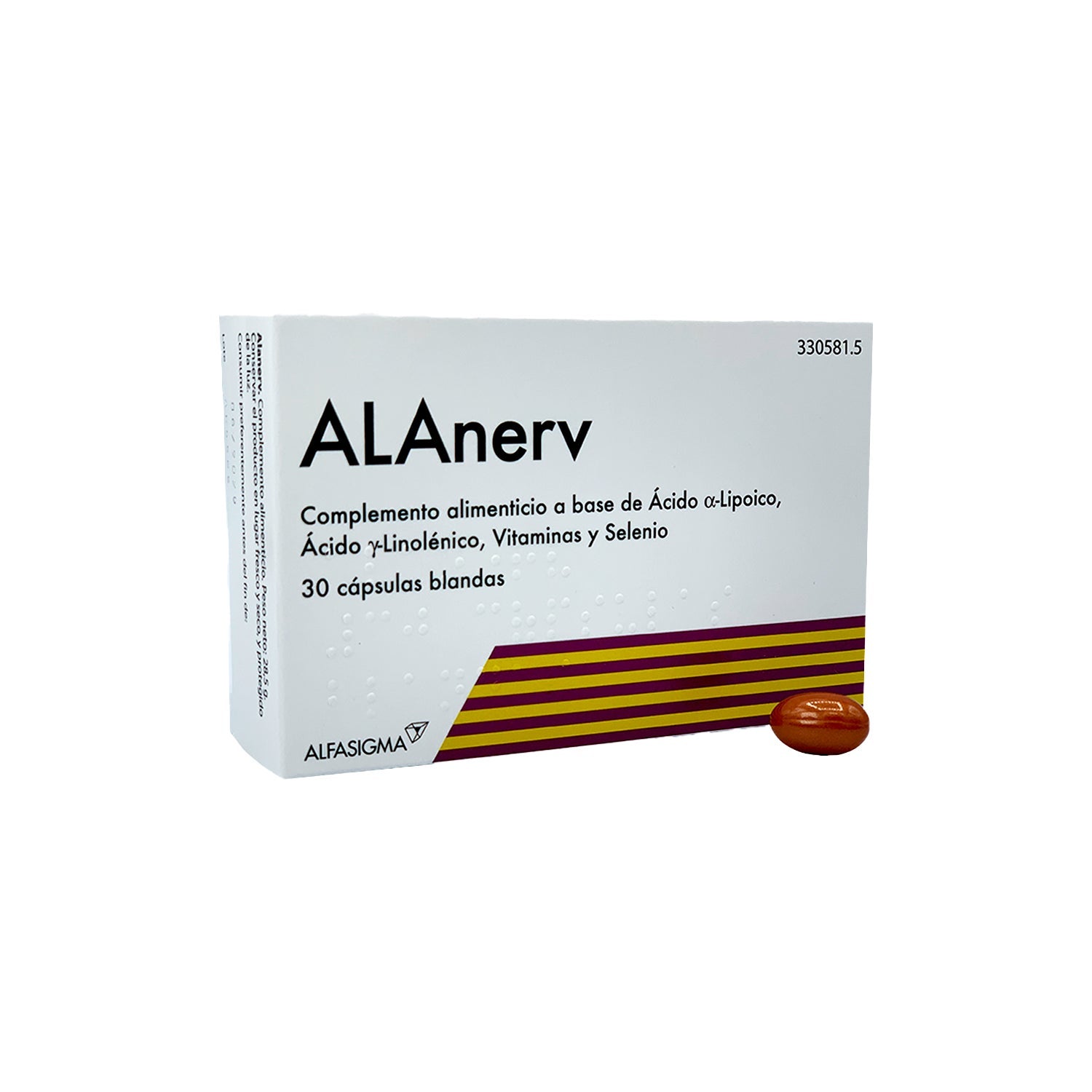 ALAnerv 30 cápsulas blandas