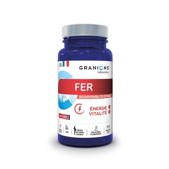 Granions Fer Énergie Vitalité 60caps Vegetales