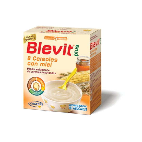 Blevit® Plus 8 Cereales con Miel 600 g