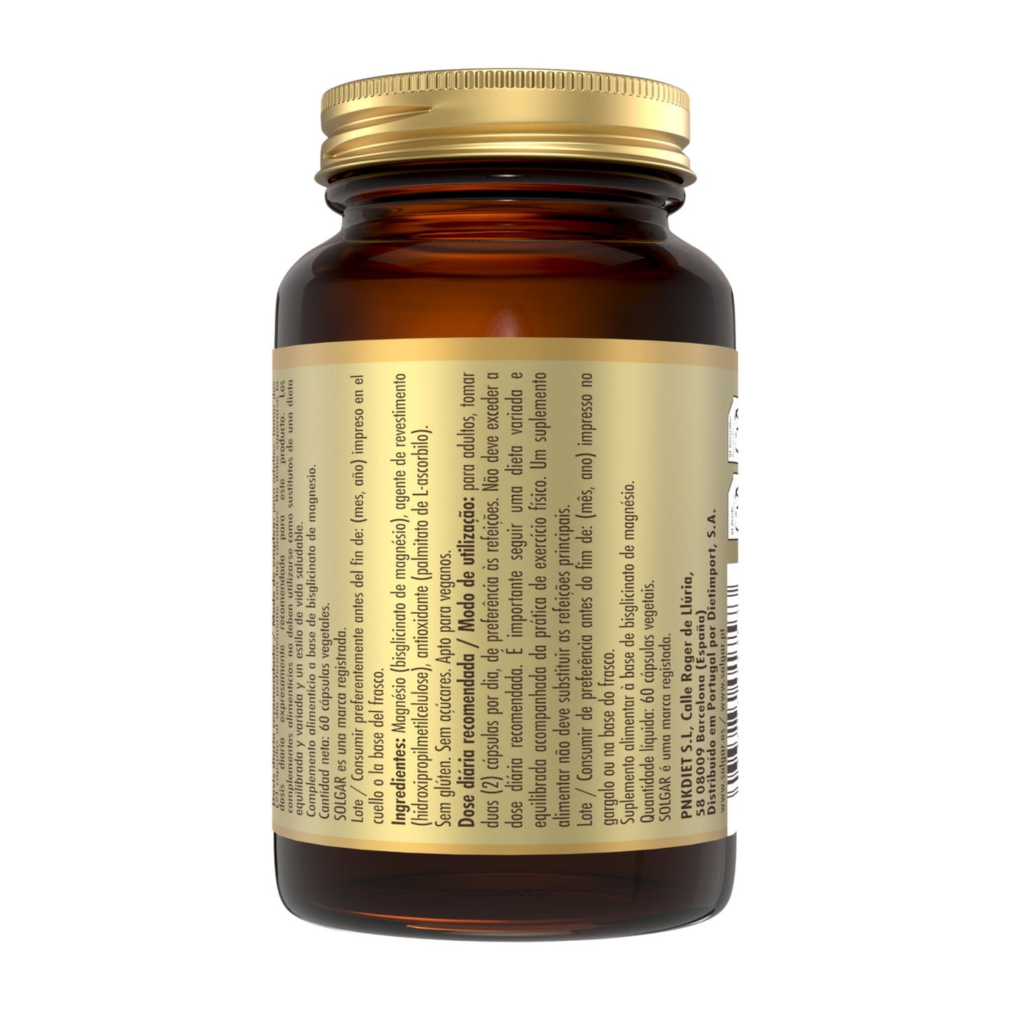 Solgar Magnesio bisglicinato 60 caps