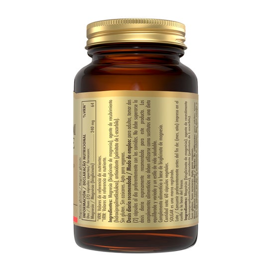 Solgar Magnesio bisglicinato 60 caps