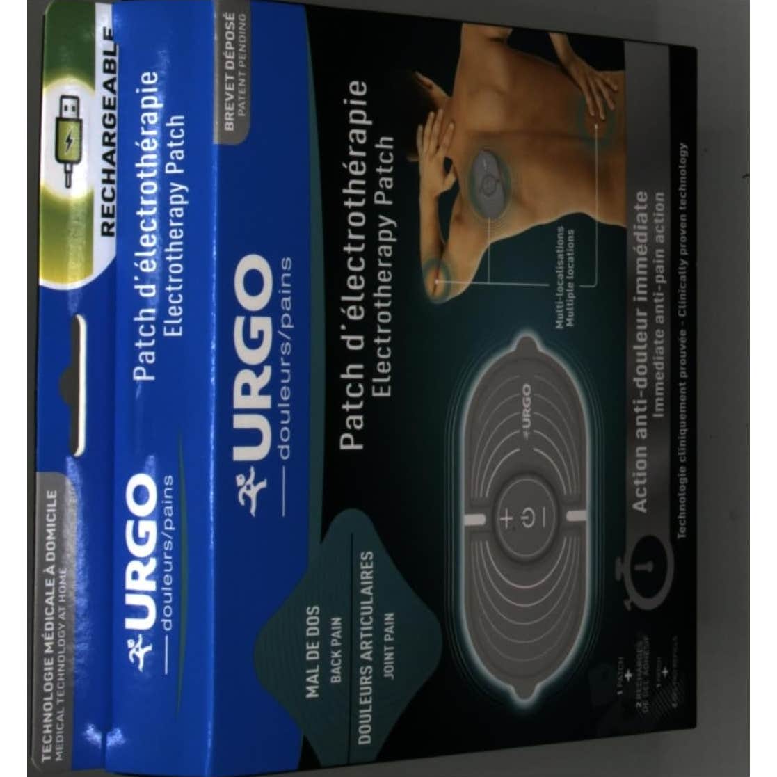 Urgo Parche Electroterapia Recargable Multi-localizaciones