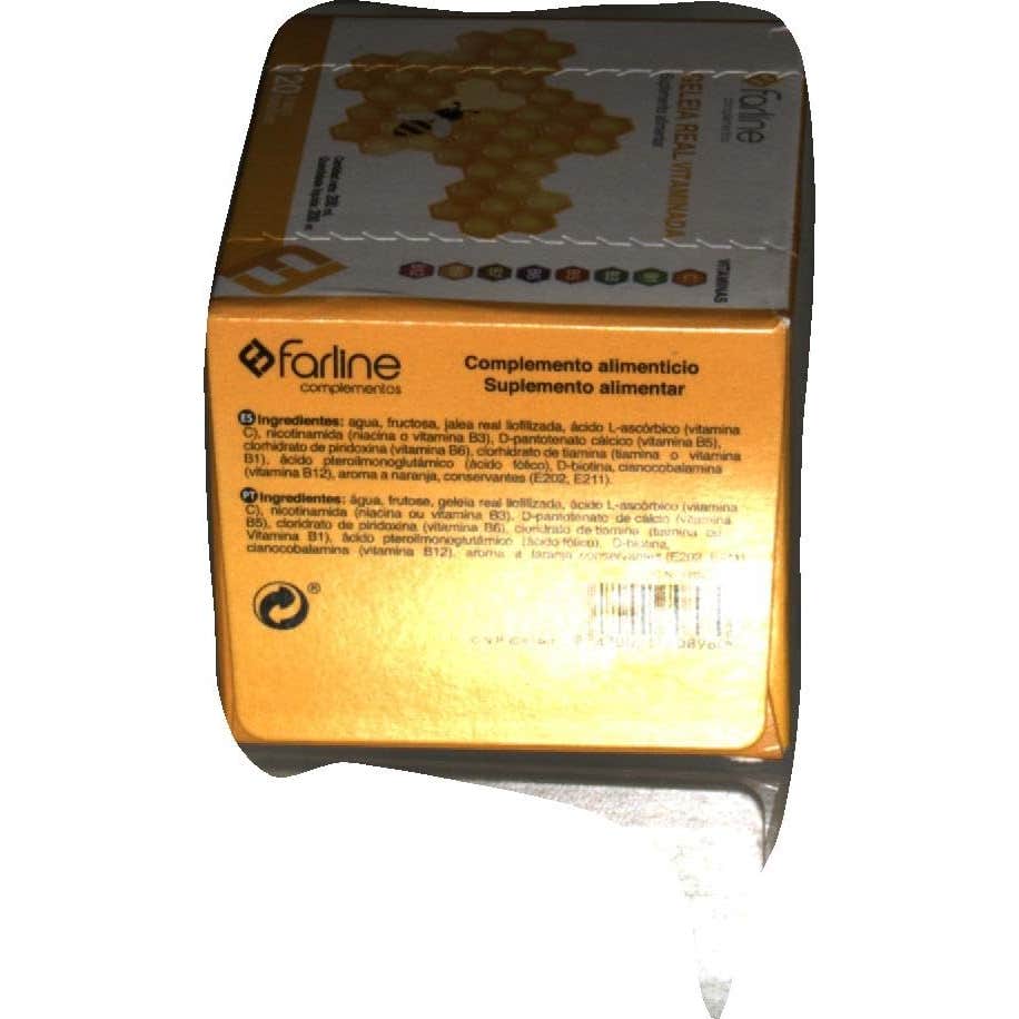 Farmavital jalea real vitaminada 20 viales