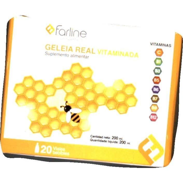 Farmavital jalea real vitaminada 20 viales