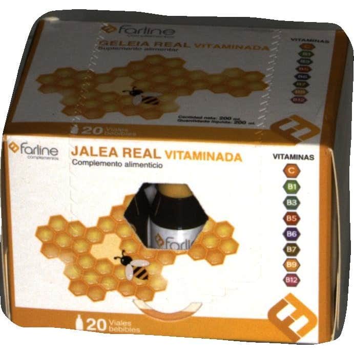 Farmavital jalea real vitaminada 20 viales