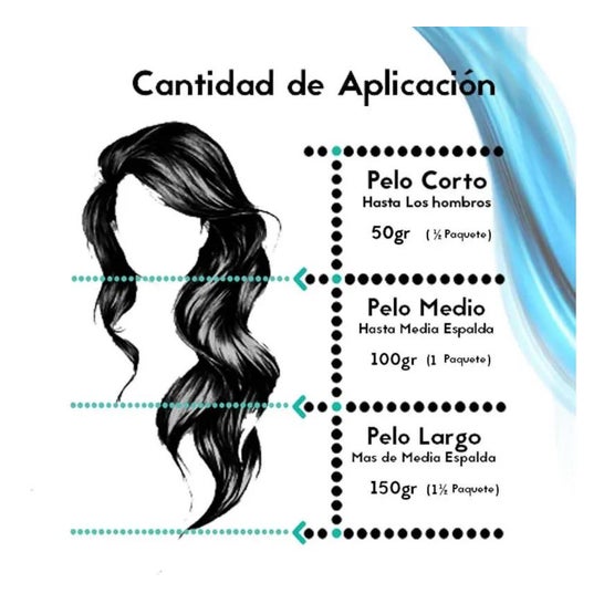 Radhe Shyam Henna Castaño Claro Polvo 100g