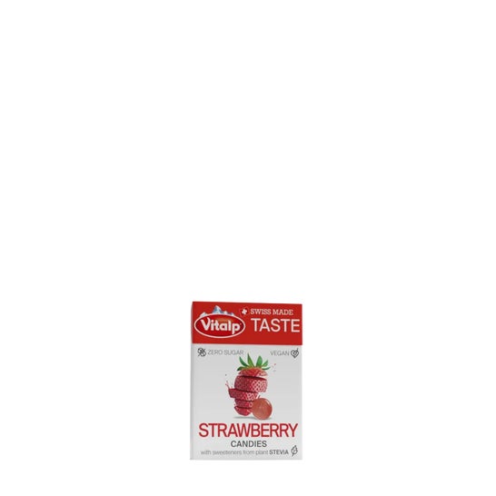Vitalp Caramelos Sin Azúcar Fresa Bio 25 g
