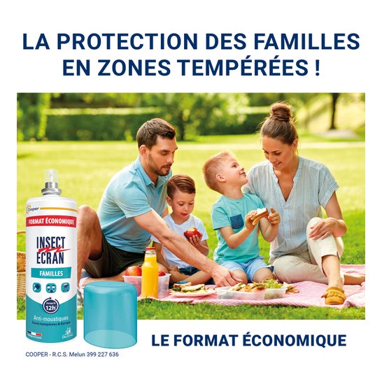Insect Écran Famílias Anti-mosquitos 200ml