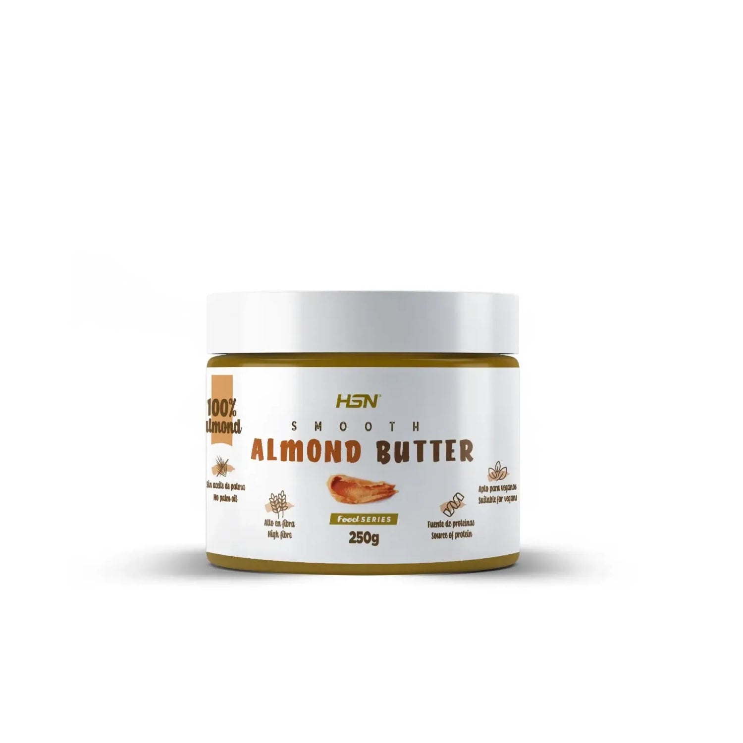 HSN Crema de Almendra Suave 250g