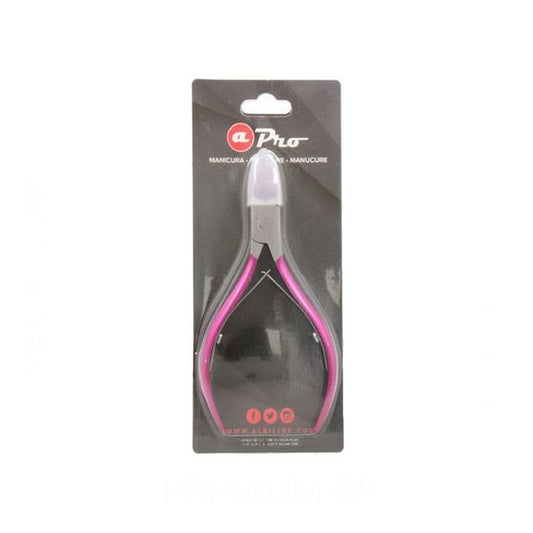 Albi Alicate Uñas Mano Pro Fucsia 10cm 1ud