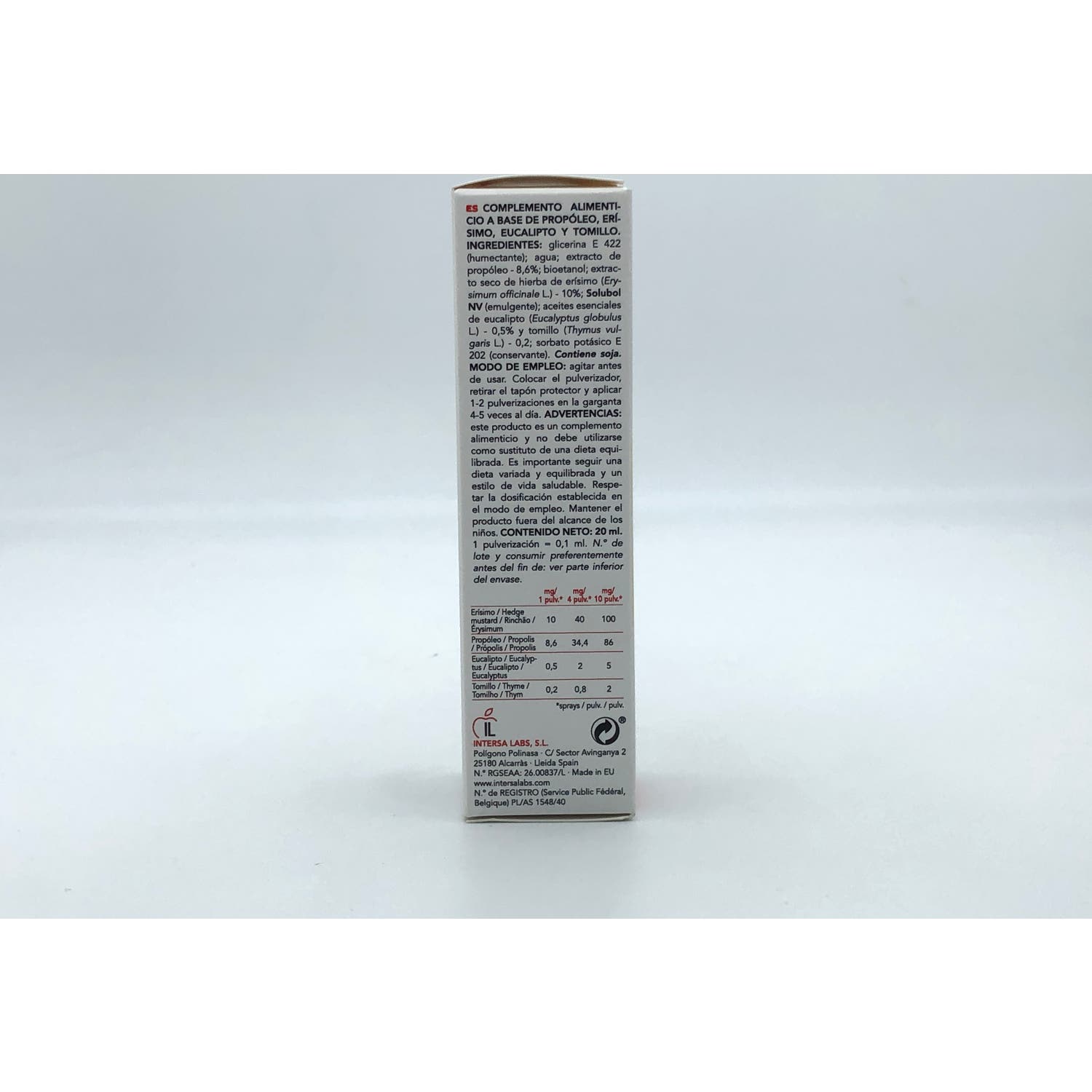 Aprolis Erysim Forte spray 20ml