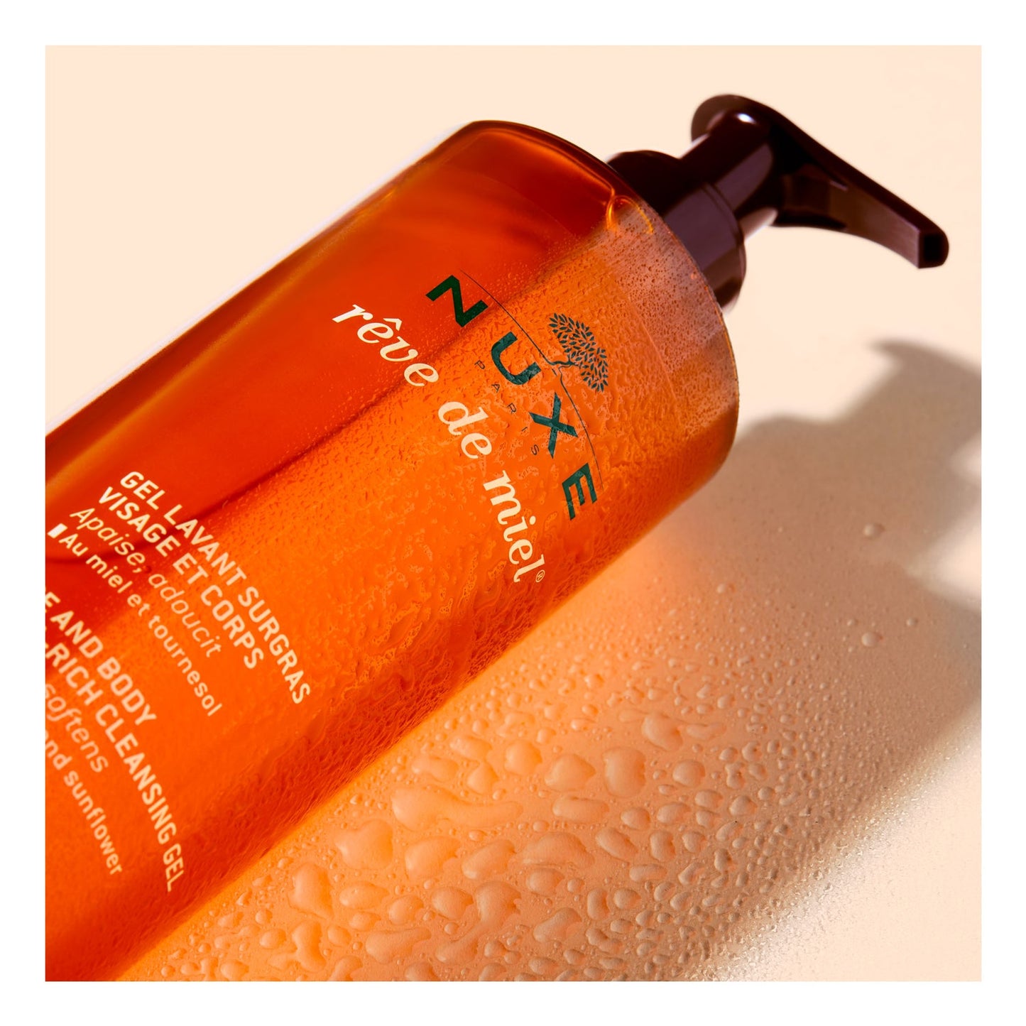 Nuxe Rêve de Miel Gel Limpiador Dermatológico Rostro y Cuerpo 400ml
