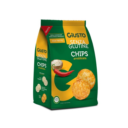 Giusto Patatas Fritas Sin Gluten Arrabbiata Bio 40 g