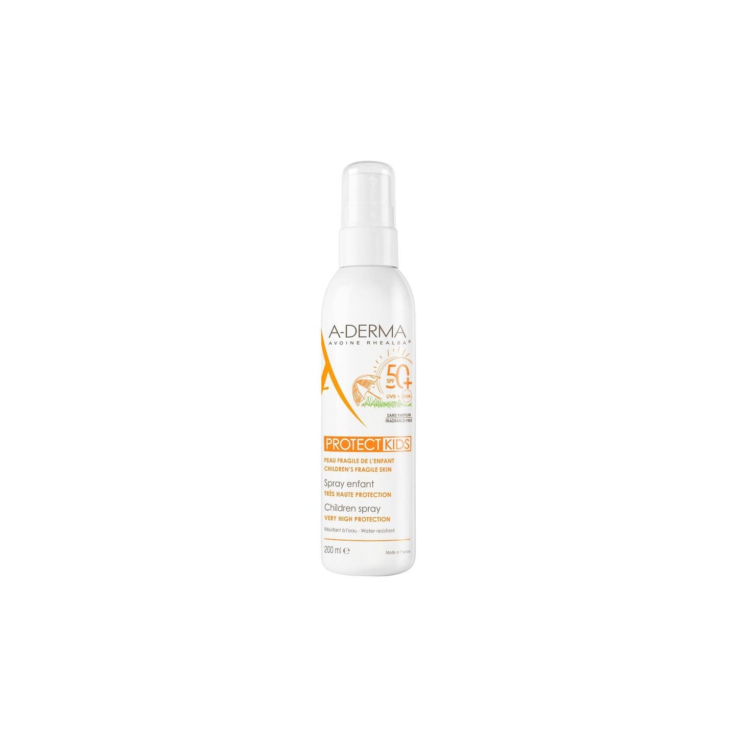 A-Derma Protect Kids Spray Solar Infantil SPF50+ 200ml