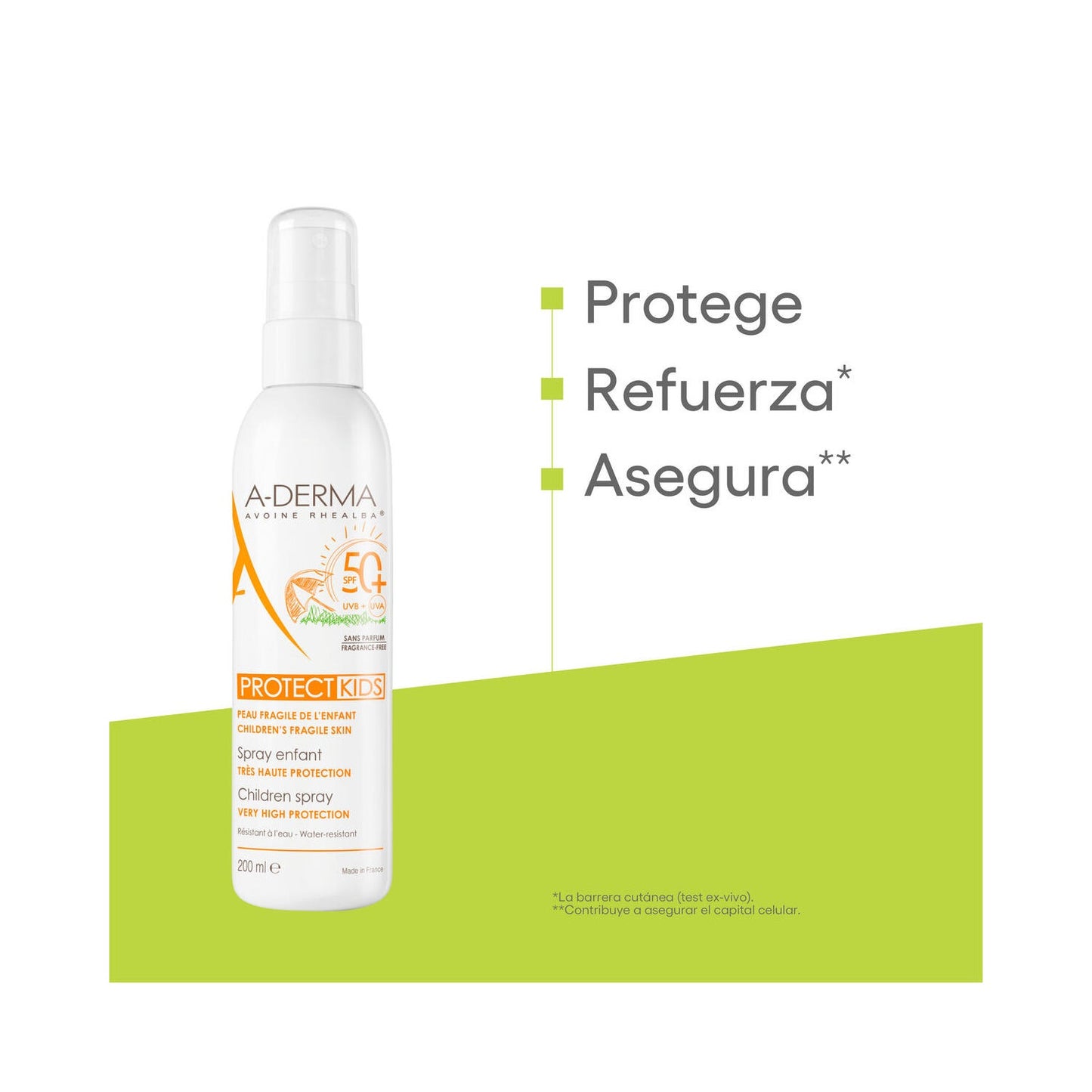 A-Derma Protect Kids Spray Solar Infantil SPF50+ 200ml