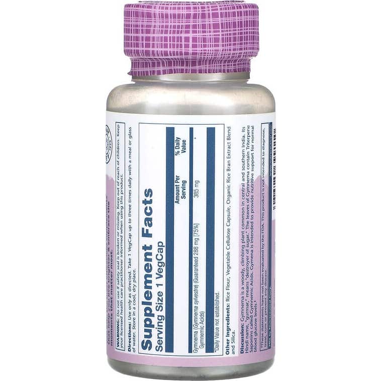 Solaray Gymnema 385 Mg 60 Cáps