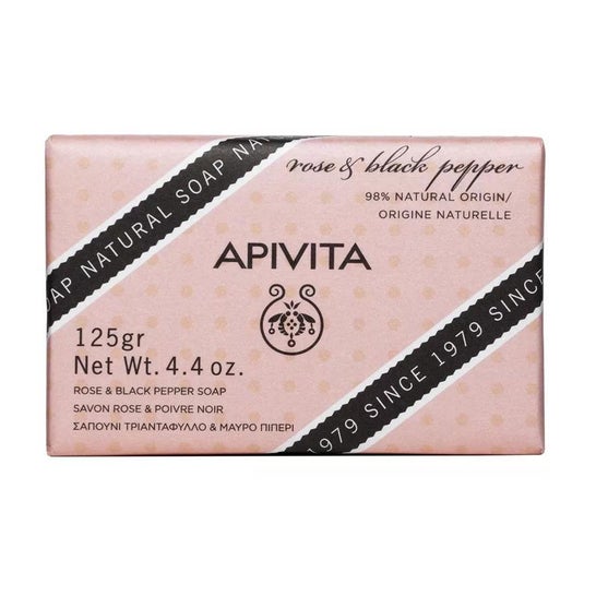 Apivita Jabón Natural Rosa 125 g