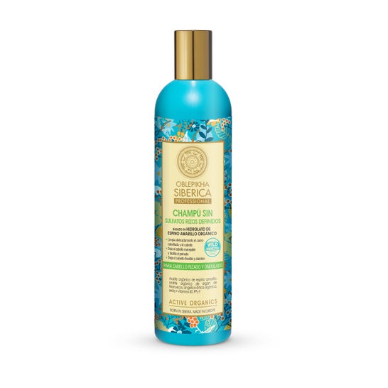 Natura Siberica Champú sin Sulfatos Rizos 400ml