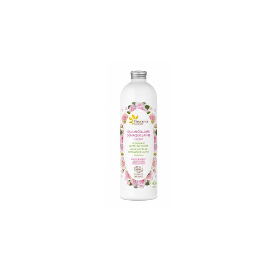 Fleurance Nature Agua micelar desmaquillante Rosa 400ml