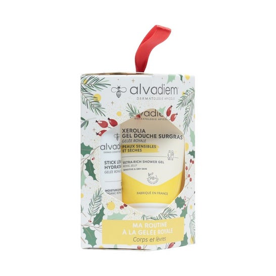 Alvadiem Stick Labial Hidratante + Xerolia Gel Ducha Surgr 30 ml