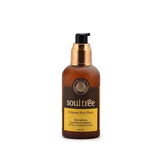 Soultree Gel Limpiador Facial Nutgrass Piel Mixta Grasa 120ml