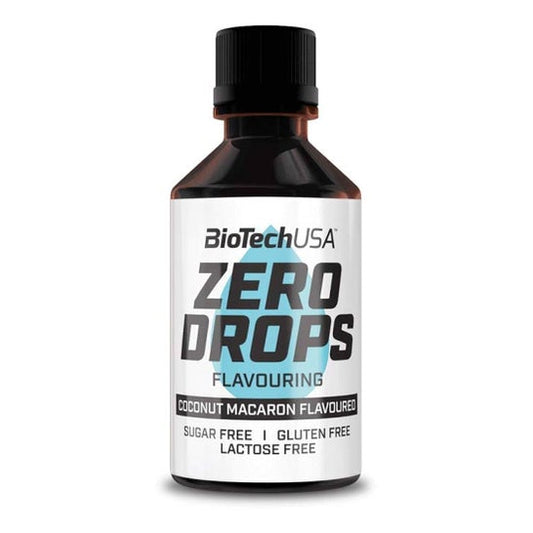 BioTech USA Zero Drops Coconut Macaron 50ml