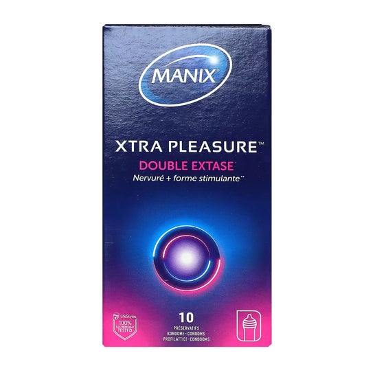 Manix Xtra Pleasure Preservativos 10uds