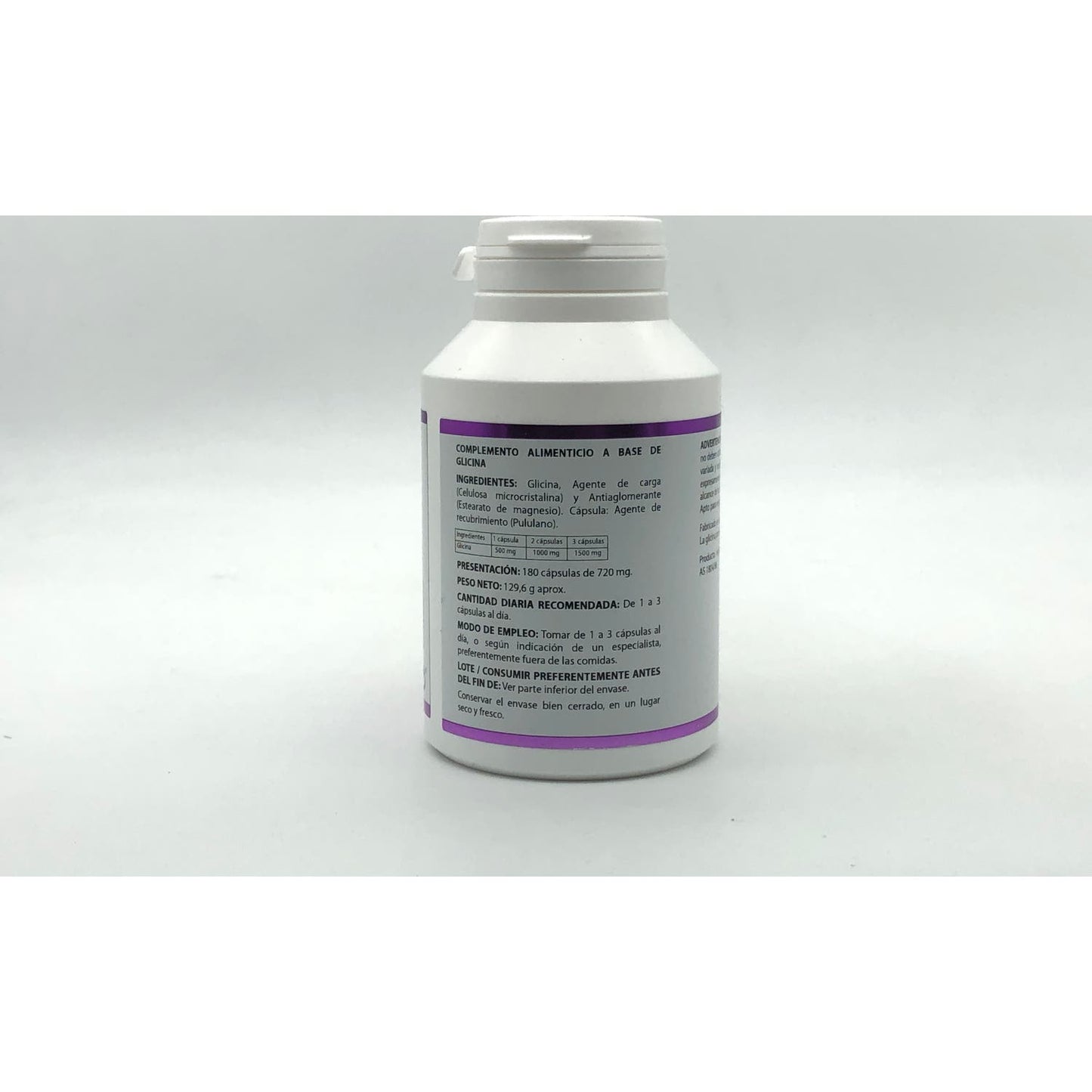 Equisalud Glicina 500mg 180caps