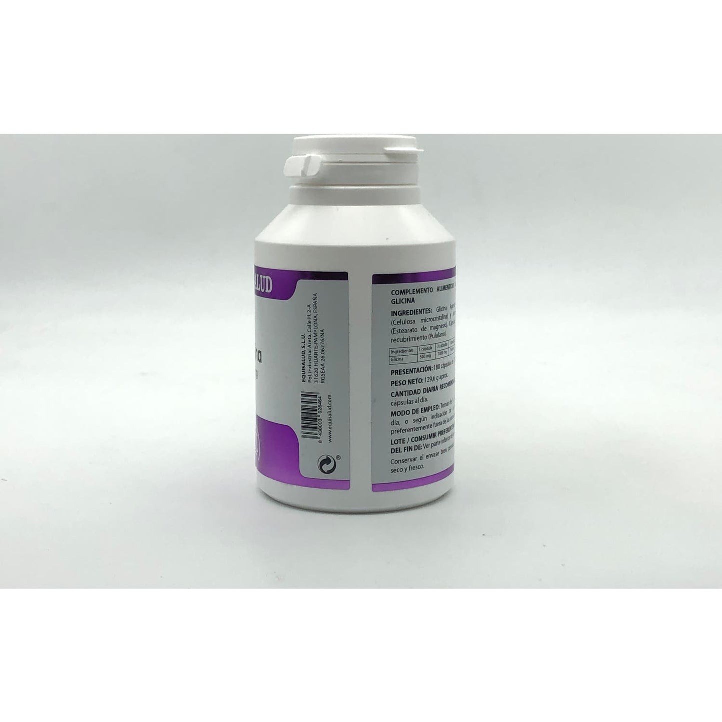 Equisalud Glicina 500mg 180caps