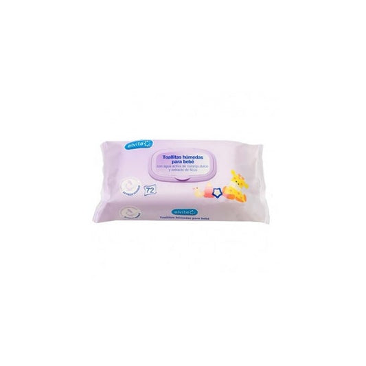 Alvita Toallitas Húmedas para Bebés 72uds