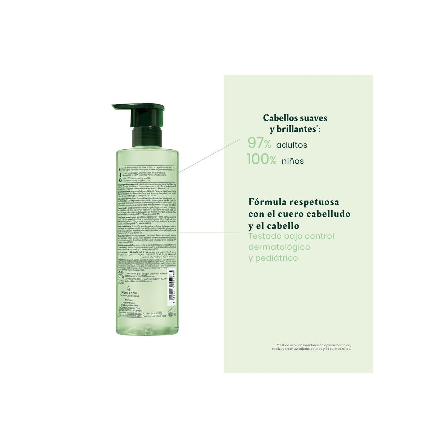 René Furterer Naturia Champú Micelar Suave 400ml