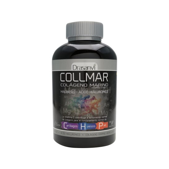 Drasanvi Collmar® Colágeno Marino + Magnesio Sabor Vainilla 180 comp