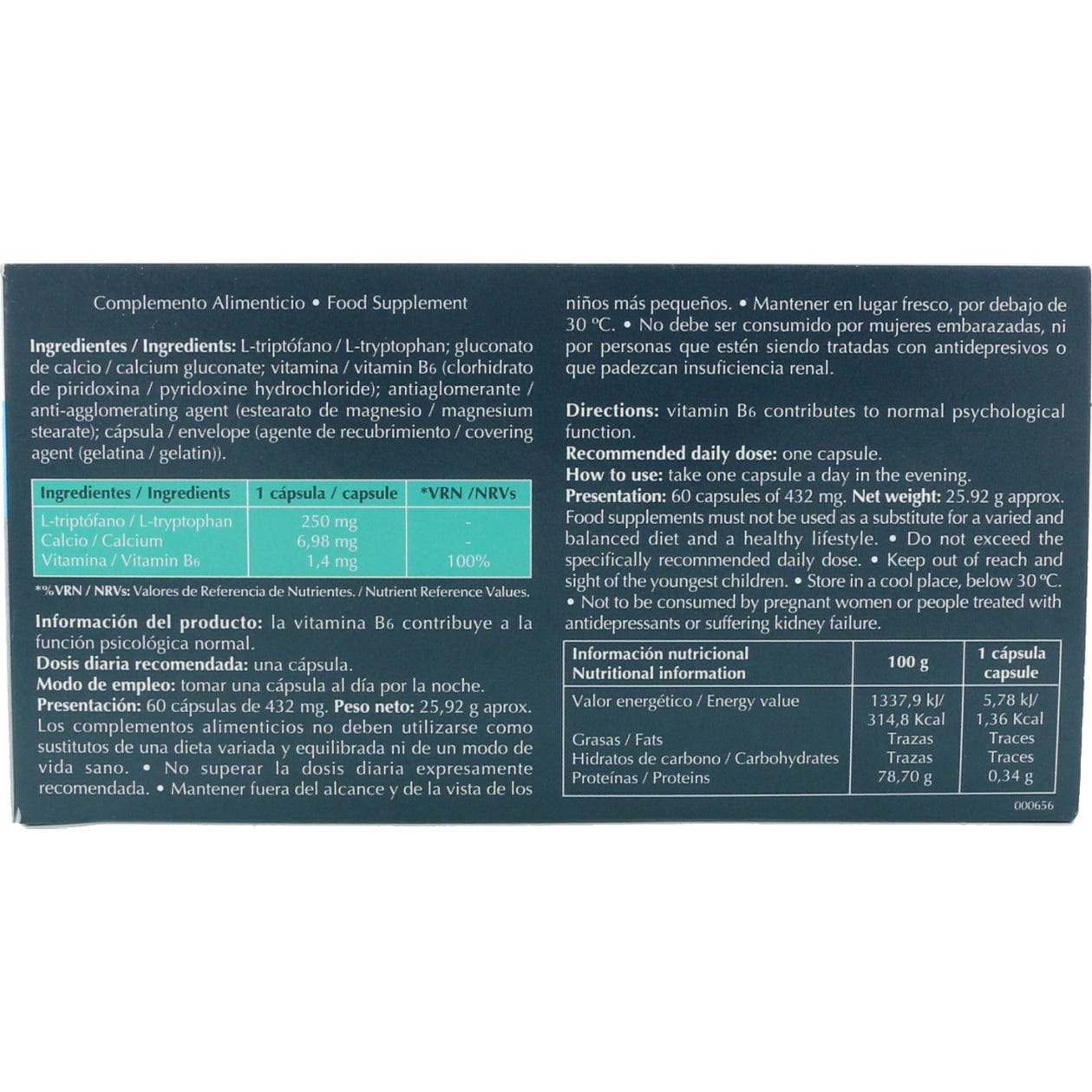 Lavigor Triptofamin 60 Caps