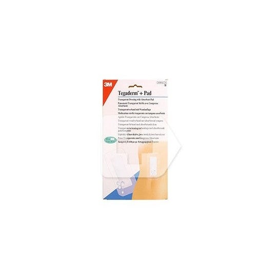 Tegaderm + Pad apósito transparente 9x20 cm 5 uds
