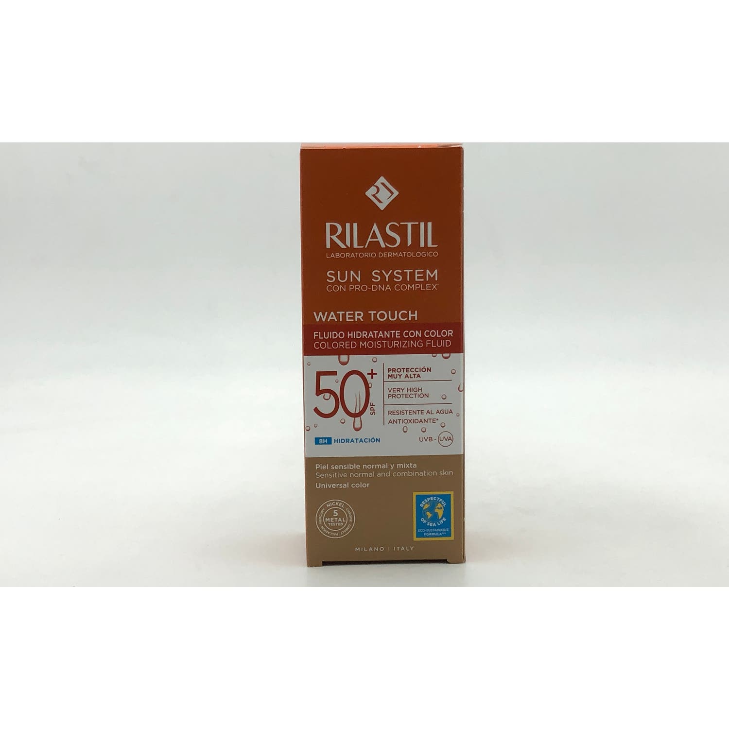 Rilastil Sun System Water Touch Fluido Solar Facial Color SPF50+ 50ml