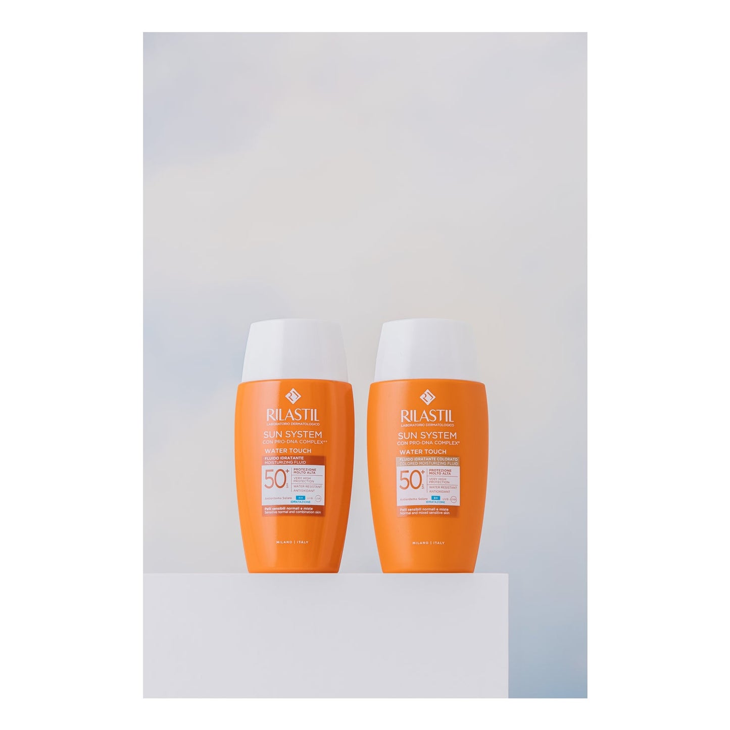 Rilastil Sun System Water Touch Fluido Solar Facial Color SPF50+ 50ml