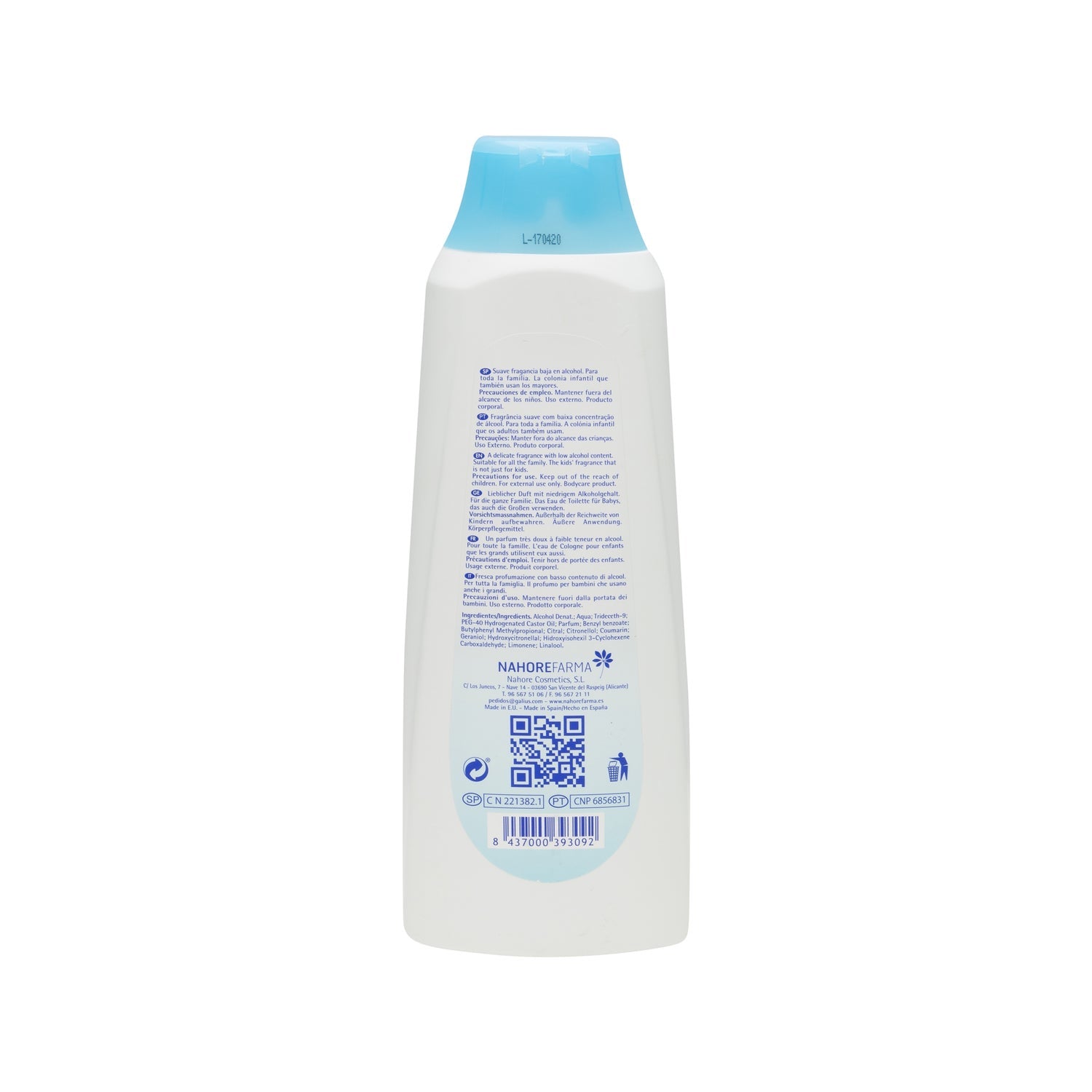 Nahore Baby colonia 500ml