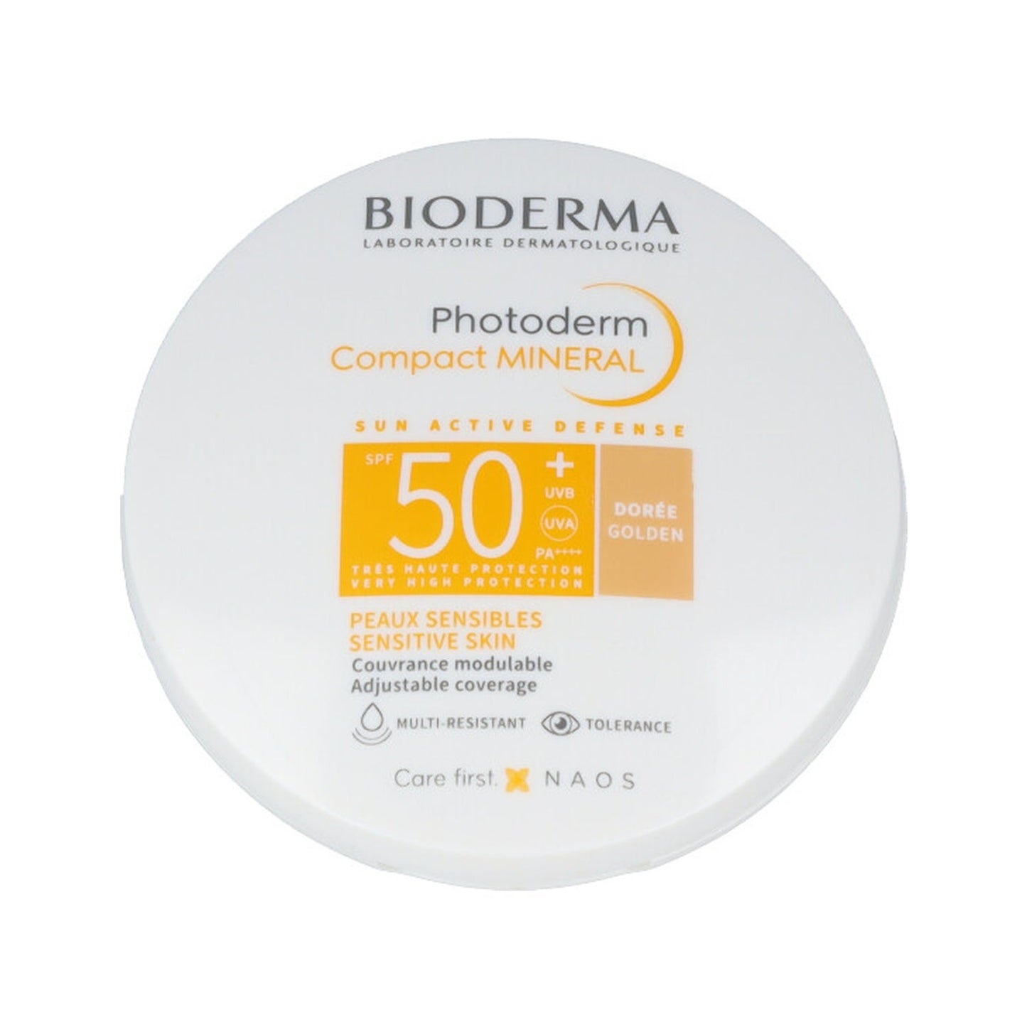 Bioderma Photoderm Compact Mineral SPF50+ Tono Dorado 10g